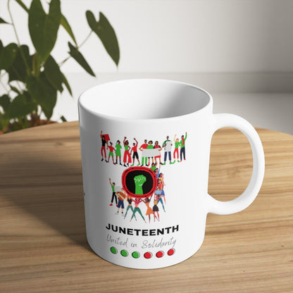 United in Solidarity Mug White