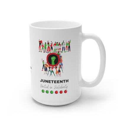United in Solidarity Mug White