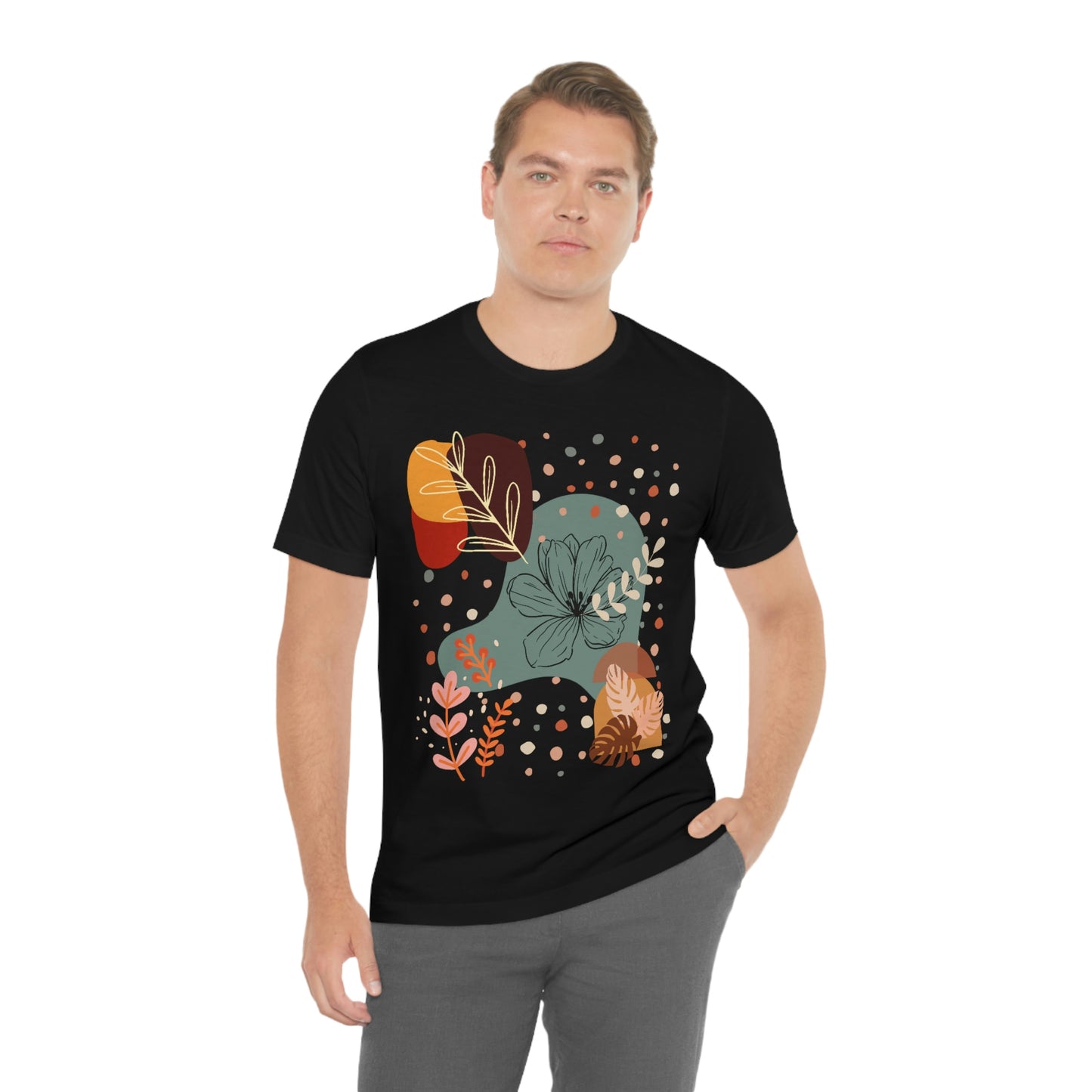 Boho Abstract Unisex Short Sleeve Tee