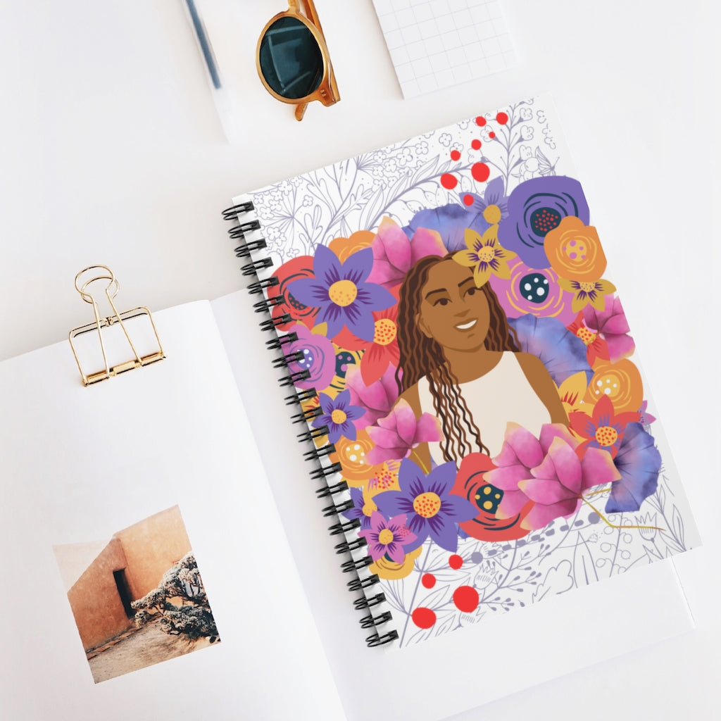 Sistah Natura Spiral Notebook