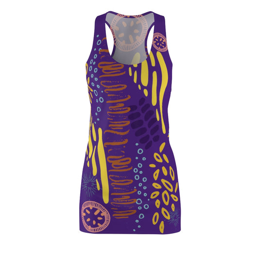 Carefree Women's Racerback Dress - Purple