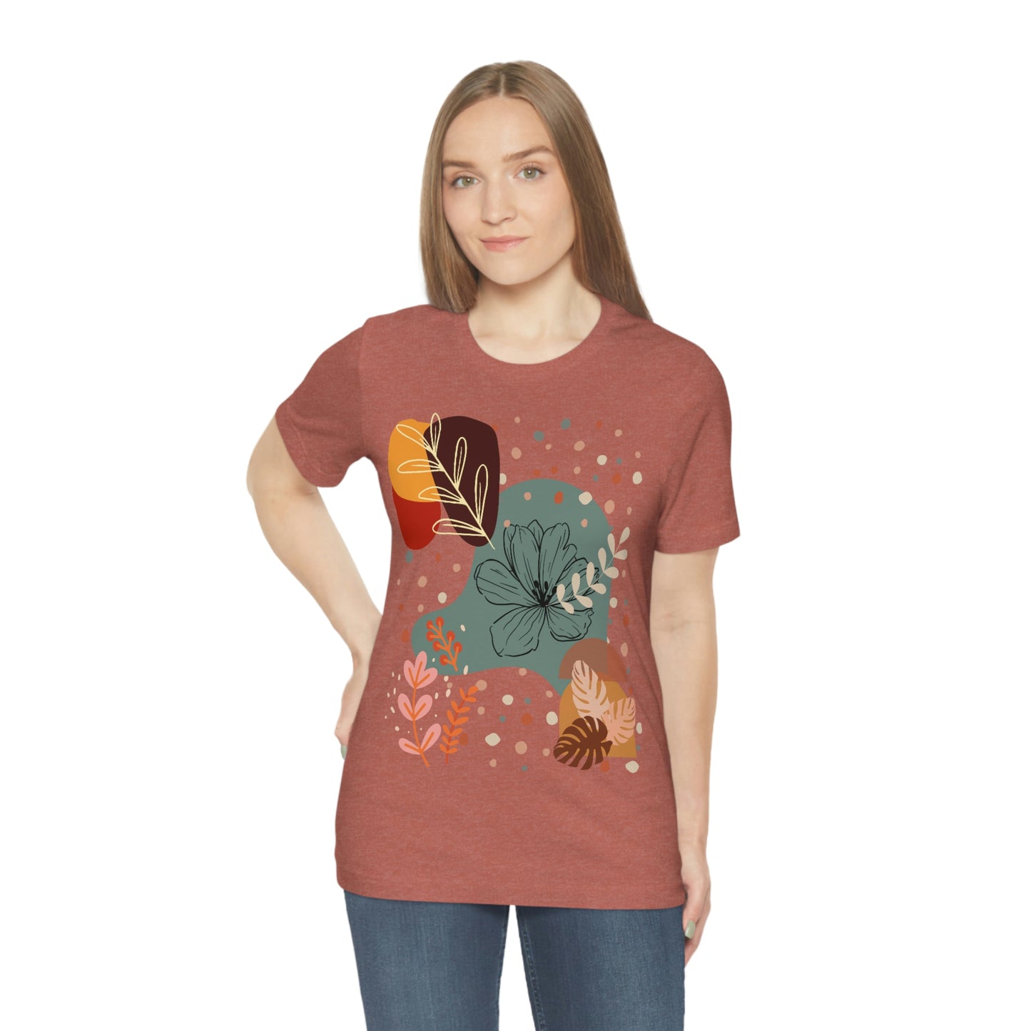 Boho Abstract Unisex Short Sleeve Tee