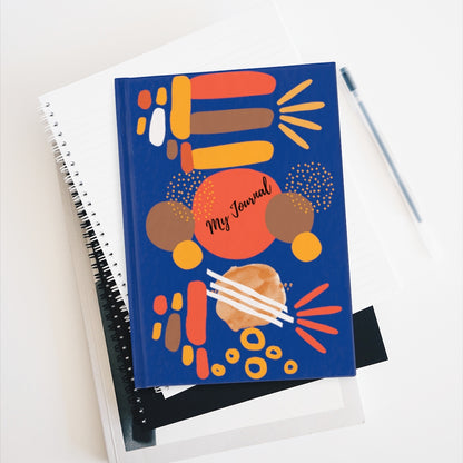 Earth Tones Abstract Journal