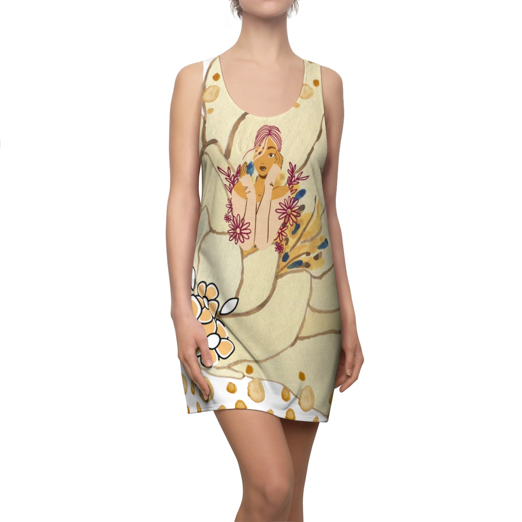 Brown Fusion Women's Racerback Dress
