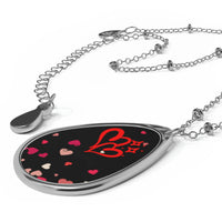 Our Love Oval Necklace Valentine Jewelry