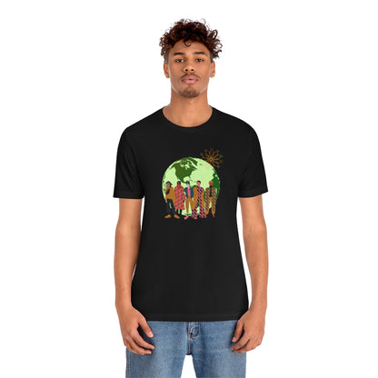 global unity 8 Unisex Short Sleeve Tee
