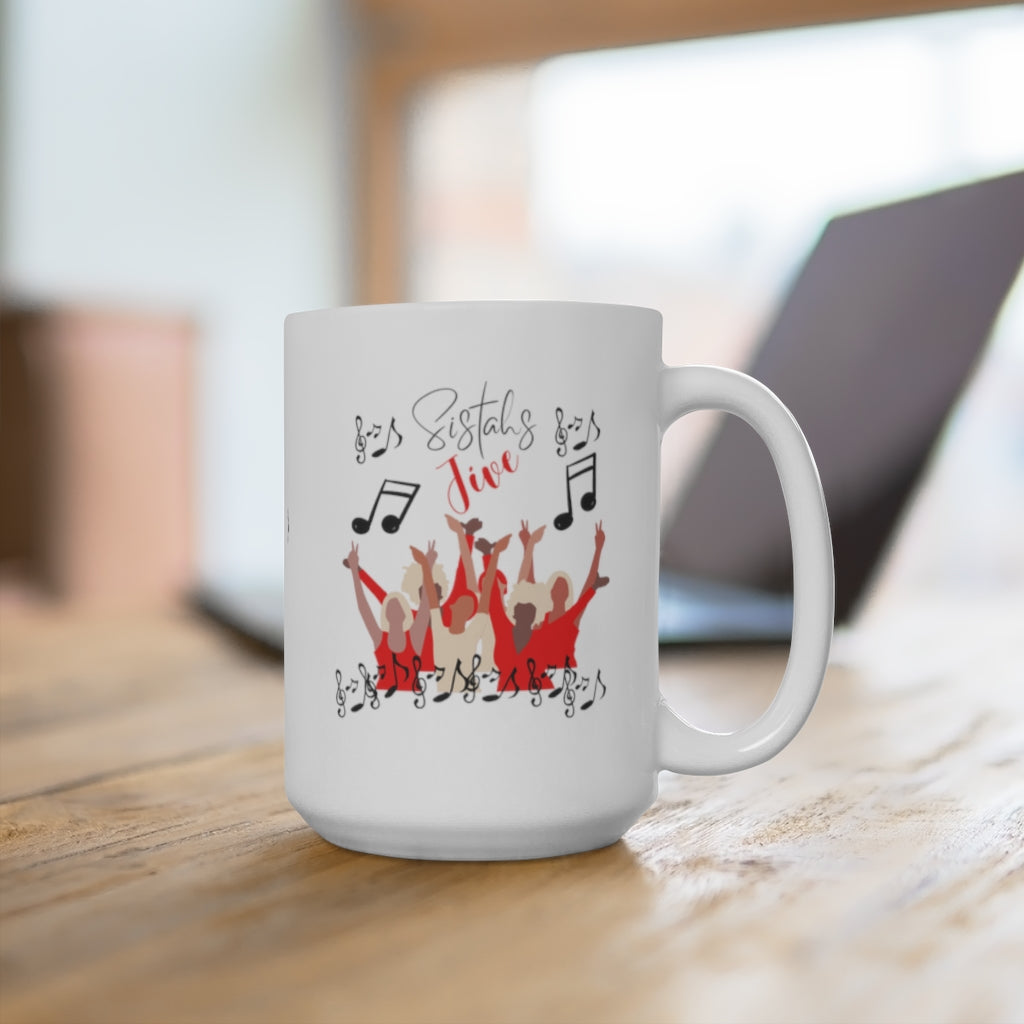 Sistahs Jive Mug - White