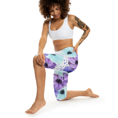 Purple Fusion Women’s Capri Leggings