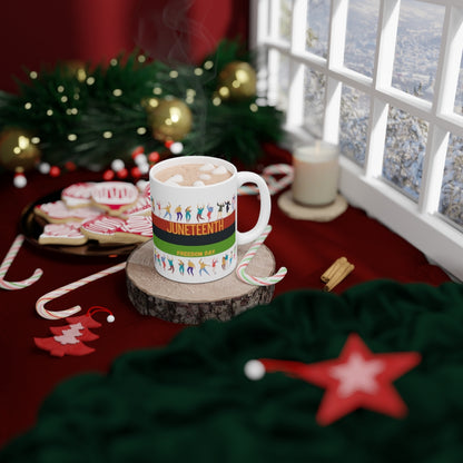 Juneteenth White Mug