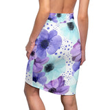 Purple Fusion Women's Pencil Skirt