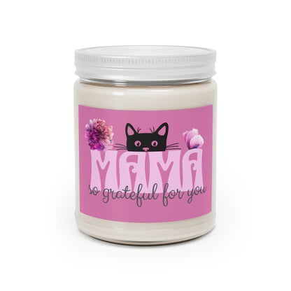 Mothers Day Candle Scented for Mom Gift Candle for Birthday 9 oz Pink
