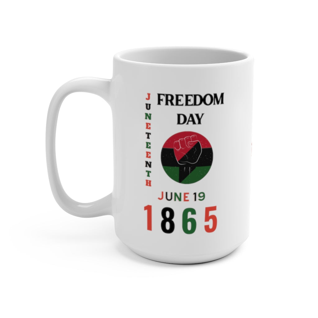 Freedom Day 1865 Mug 15 oz