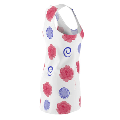 Peonies and Spirals Women's Racerback Dress