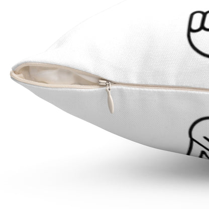 Let Peace Reign Square Pillow