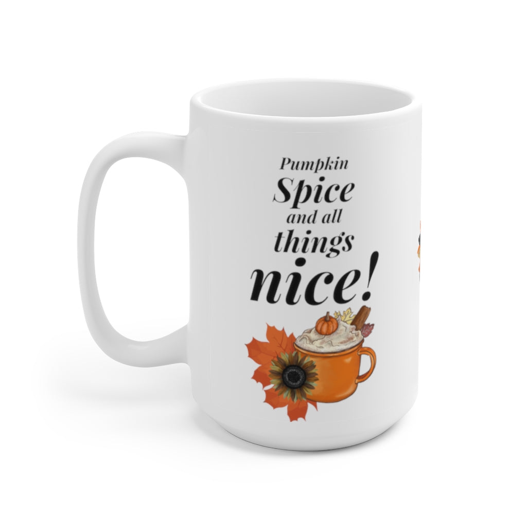 Pumpkin Spice  Mug 15oz