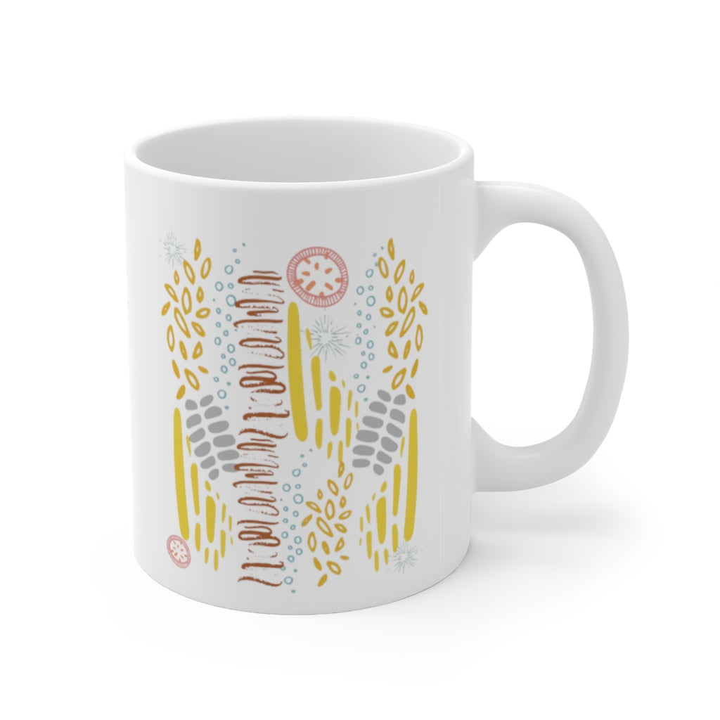 Carefree 11oz Mug 1- White