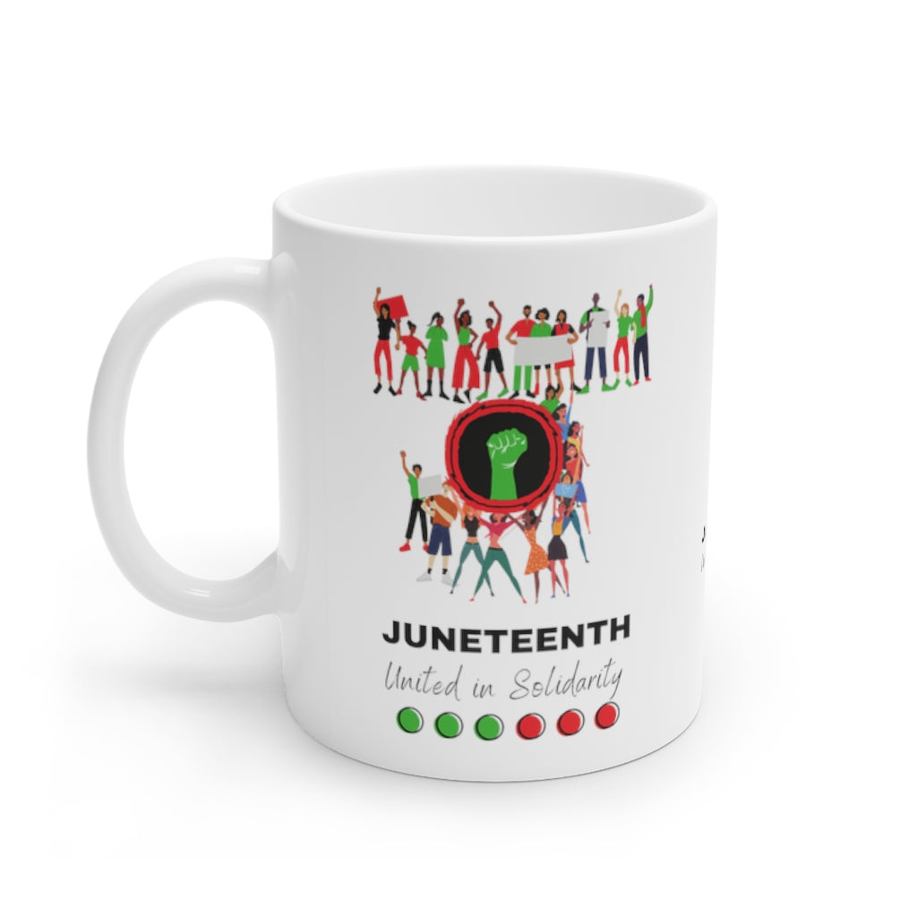 United in Solidarity Mug White