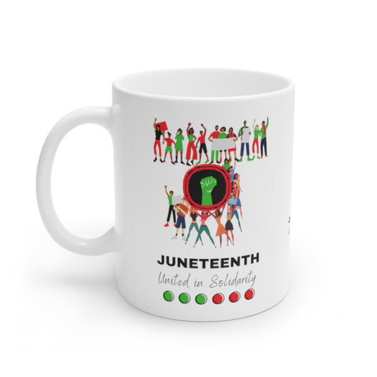 United in Solidarity Mug White