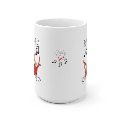 Sistahs Jive Mug - White