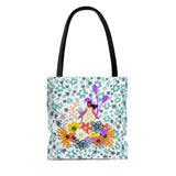 Among The Flowers Tote Bag