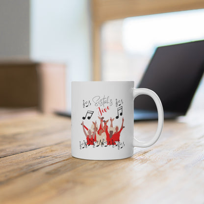 Sistahs Jive Mug - White