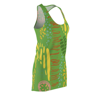 Carefree Women's Racerback Dress - Green