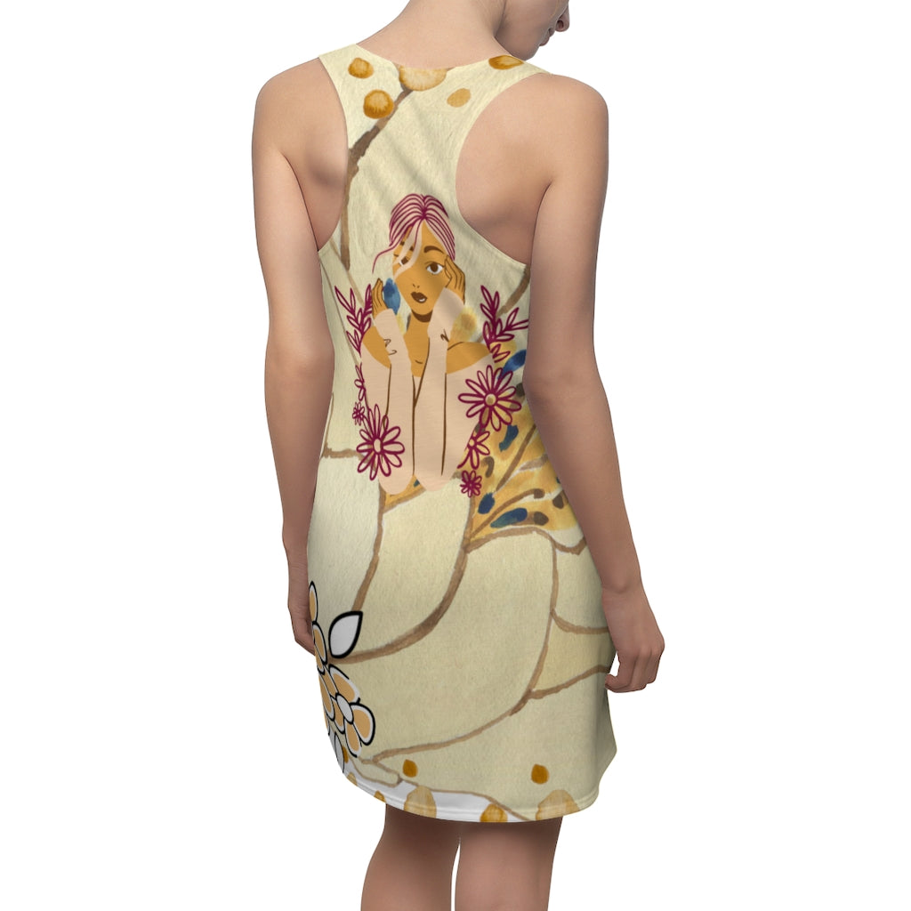 Brown Fusion Women's Racerback Dress