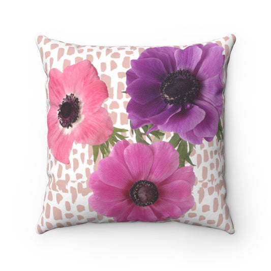 Anemones Square Pillow