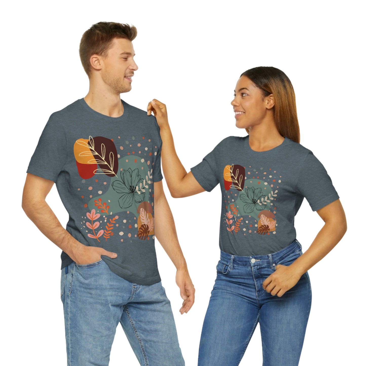 Boho Abstract Unisex Short Sleeve Tee