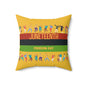 Juneteenth Square Pillow