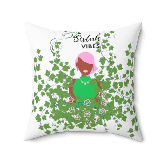 Sistah Vibes Square Pillow