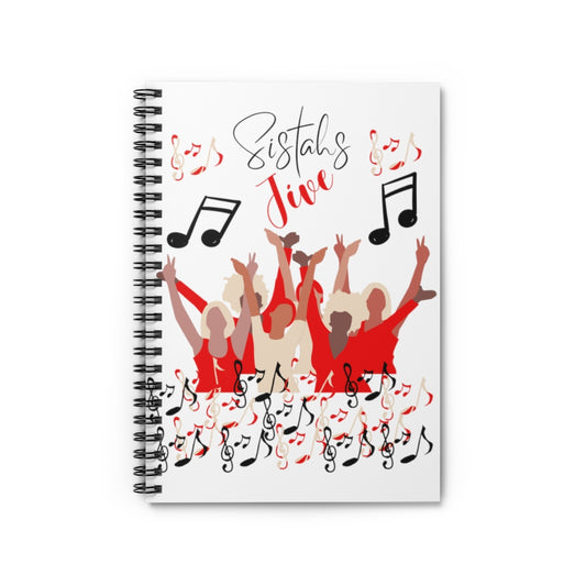 Sistahs Jive Spiral Notebook