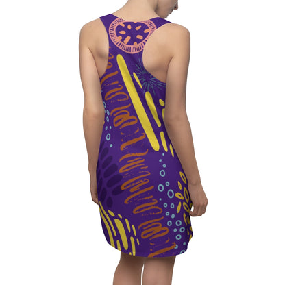 Carefree Women's Racerback Dress - Purple