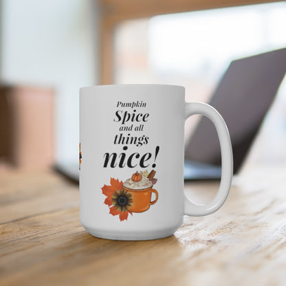 Pumpkin Spice  Mug 15oz