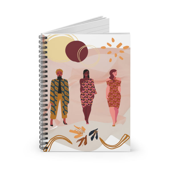 Desert Ladies Spiral Notebook