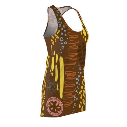 Carefree Women's Racerback Dress - Dk. Brown