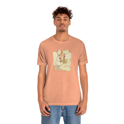 Brown Fusion Short Sleeve Tee