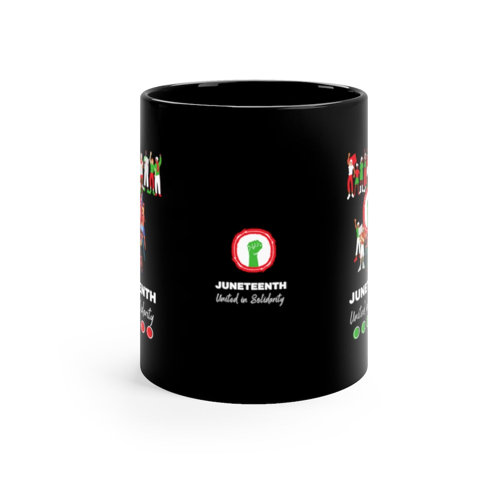 United in Solidarity 11oz Black Mug