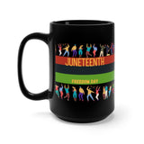 Juneteenth 15oz Mug Black