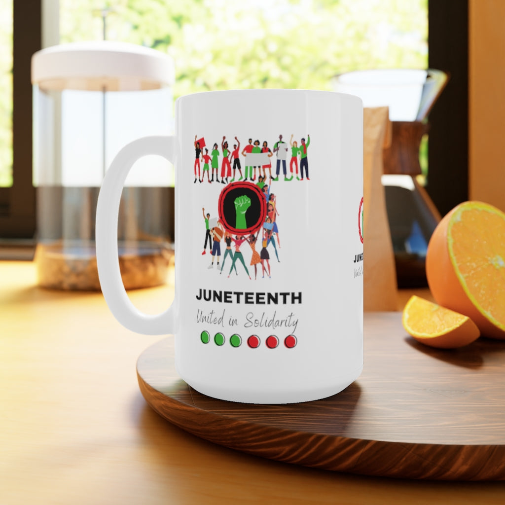 United in Solidarity Mug White