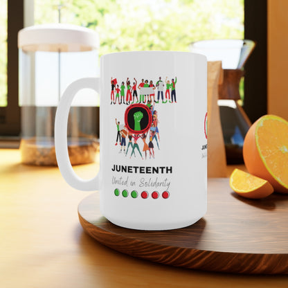 United in Solidarity Mug White
