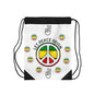 Let Peace Reign Drawstring Bag #1