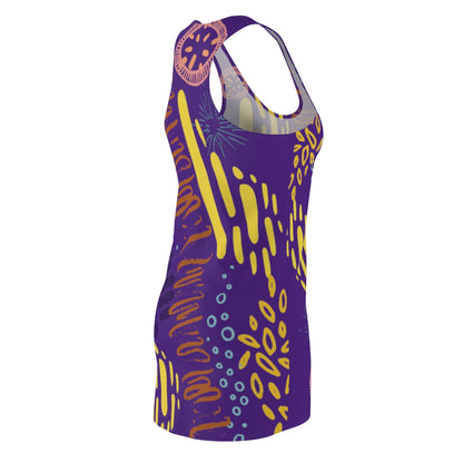 Carefree Women's Racerback Dress - Purple