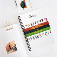 Juneteenth Spiral Notebook