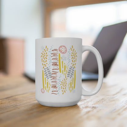 Carefree 15 oz Mug White