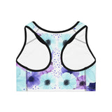 Purple Fusion Sports Bra