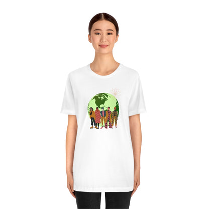 global unity 8 Unisex Short Sleeve Tee