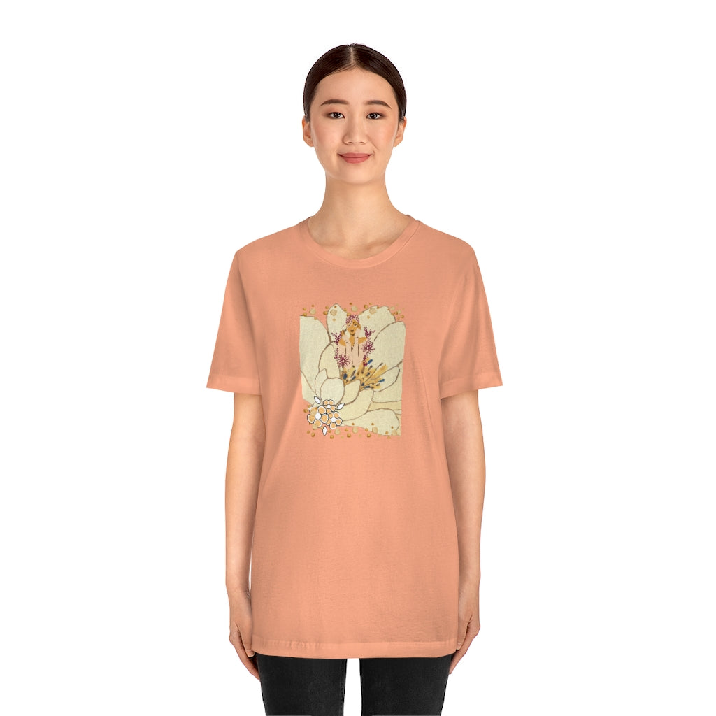 Brown Fusion Short Sleeve Tee