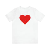 One Heart One Love Valentine Red Heart T Shirt