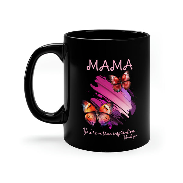 Mothers Day Gift for Mama Mug with Butterflies Gift for Mom and Coffee Lovers Gift for Butterfly Lovers